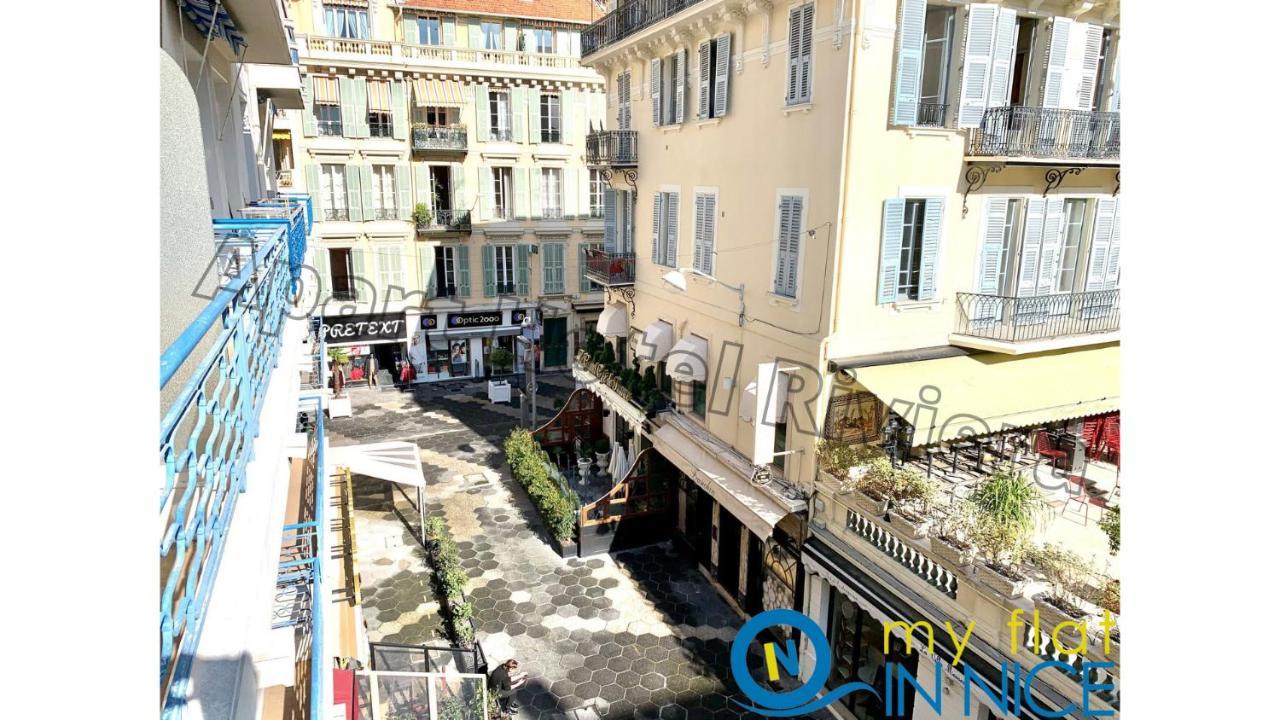 Aparthotel Riviera - Hyper Centre Ville - Studio Superieur Ac Avec Balcon Et Apercu Mer - Balcon Massenet 1 尼斯 外观 照片