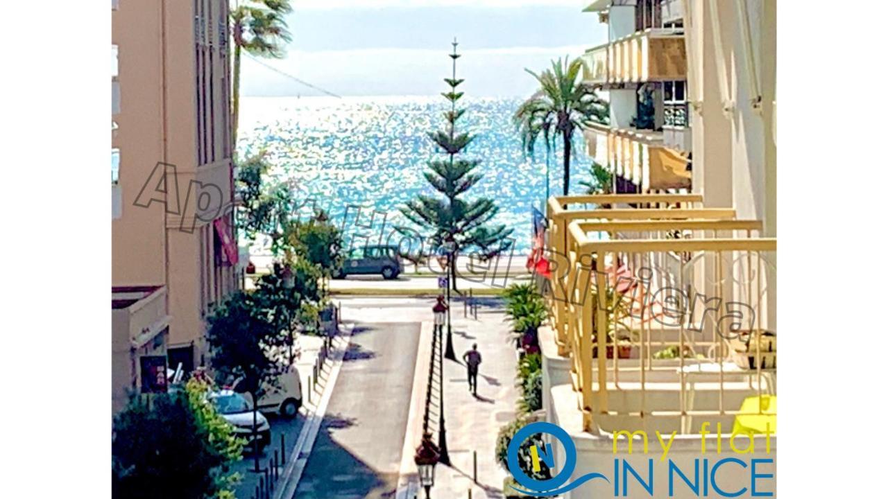Aparthotel Riviera - Hyper Centre Ville - Studio Superieur Ac Avec Balcon Et Apercu Mer - Balcon Massenet 1 尼斯 外观 照片