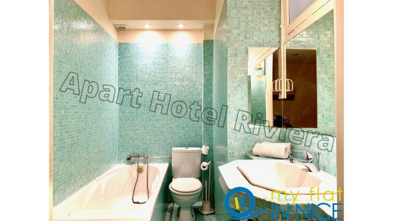 Aparthotel Riviera - Hyper Centre Ville - Studio Superieur Ac Avec Balcon Et Apercu Mer - Balcon Massenet 1 尼斯 外观 照片